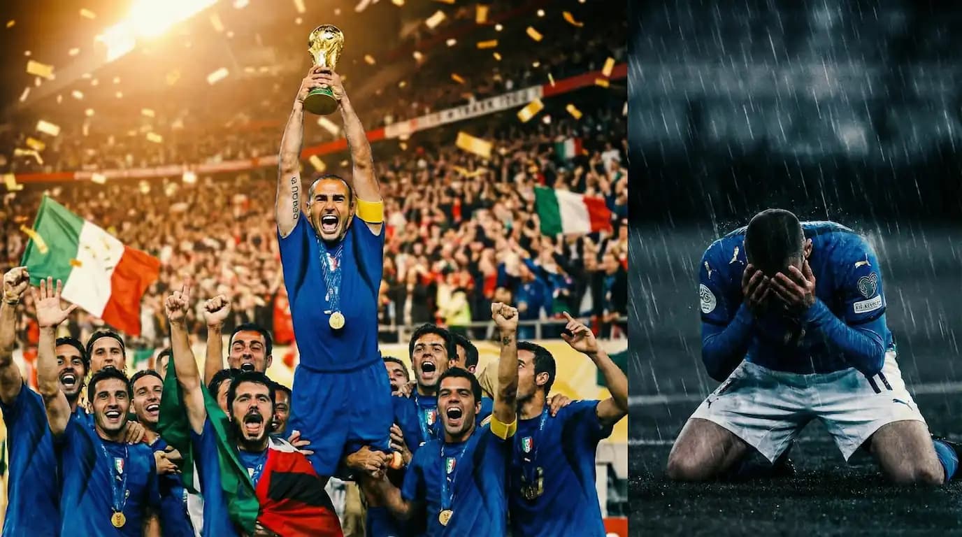 Campeão não tem cadeira cativa na Copa do Mundo